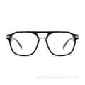 New Unisex All Face Shape Match Double Nose Bar Acetate Eyewear Frames Eyeglasses